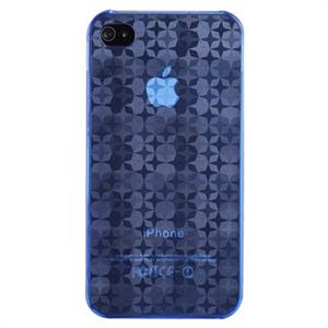 【当当自营】 hamimelon 哈密瓜 iphone4/4S通用版手机壳 iphone4/4S保护套 闪耀光芒 superstar 3D星星 蓝色