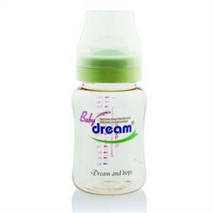baby dream 标准安全奶瓶260ml 1段*１个
