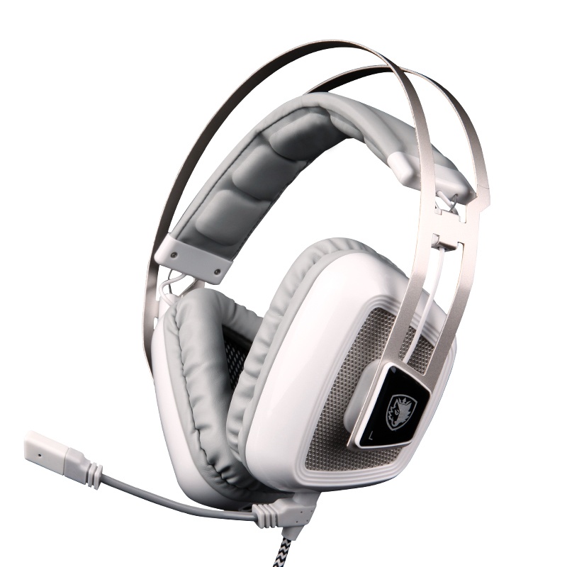 【SADES\/赛德斯 A8震动耳机头戴式 usb发光