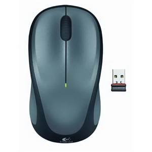 【当当自营】 Logitech 罗技 M235 无线鼠标 银黑色