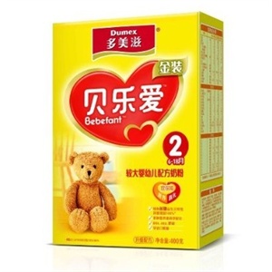 多美滋贝乐爱较大婴幼儿配方奶粉盒装400g
