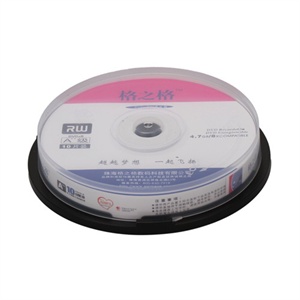 【当当自营】 格之格 DVD+R 刻录光盘 A++级 4.7G 120min 10片装