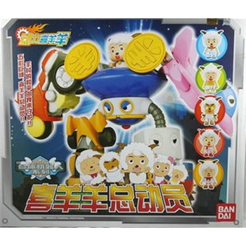BANDAI 万代 喜羊羊与灰太狼 喜羊羊之快乐羊