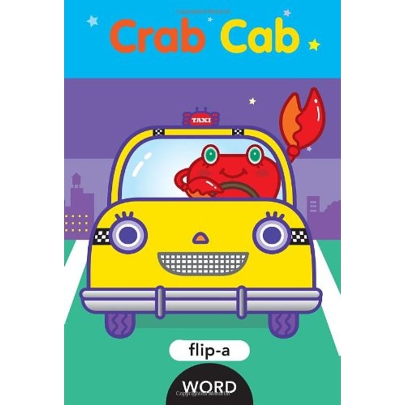 flip-a-word crab cab