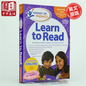 【英文原版】Learn to Read Kindergarten Leve