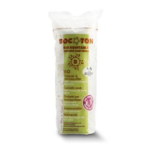 海诺丽丝 天然有机圆形化妆棉60片装