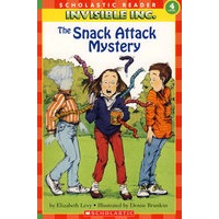 零食中的神秘ScholasticReader 4 Invisible INC. The Snack Attack MysterySR4