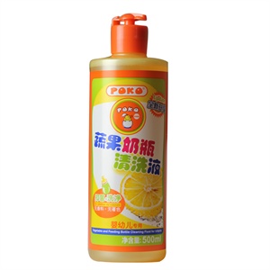 POKO天然蔬果奶瓶清洗液500ML