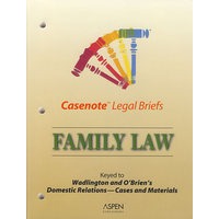 家庭法：对应于Wadlington'sFamily Law: Keyed to Wadlington's 2E
