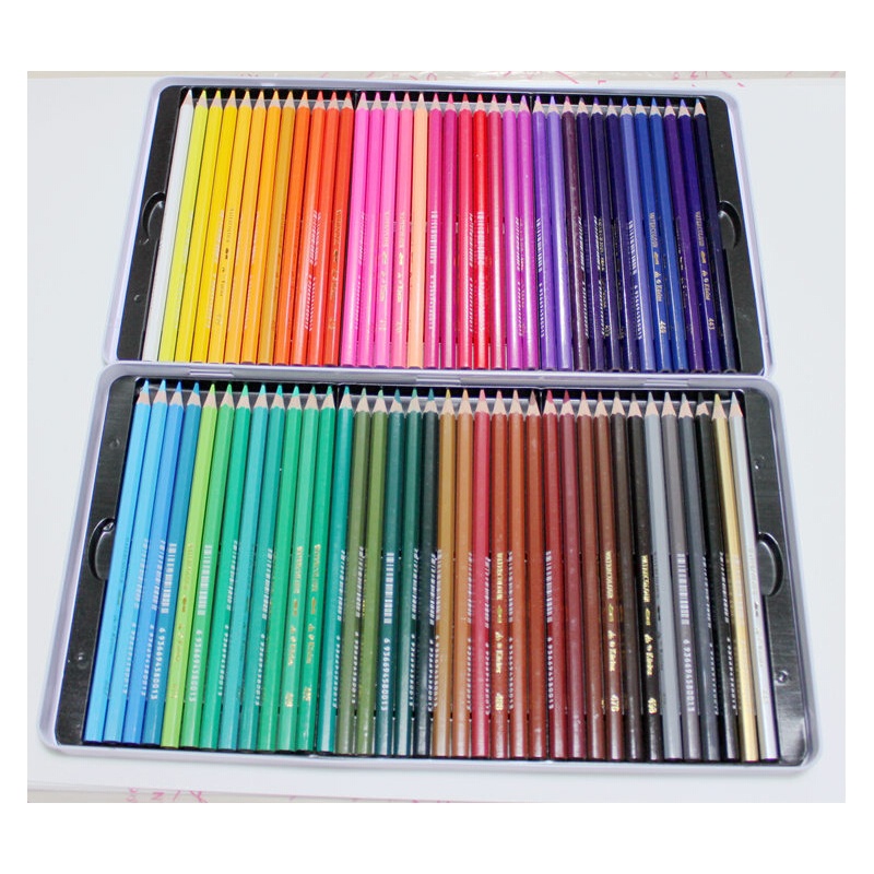 【高尔乐72色高级水溶性彩色铅笔 设计绘画水