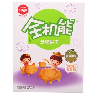 伊威全机能动物饼干100g