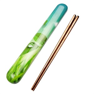 Tilife钛乐1双淑女筷 玫瑰金系列CP0006