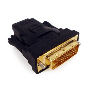 DVI转换头 DVI(24+5)公转HDMI母 转接头