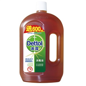 滴露消毒药水1200ML加量600ml