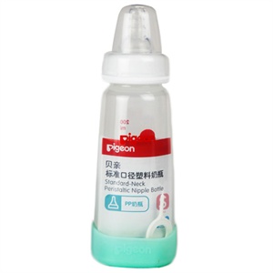 Pigeon 贝亲标准口径塑料奶瓶（PP）200ML AA53