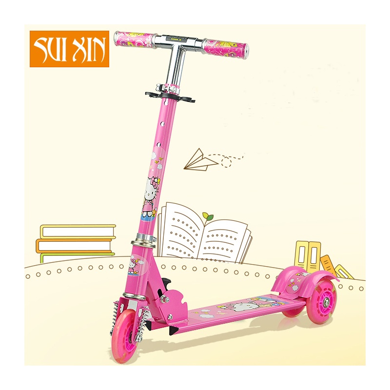 【大贸商 儿童三轮滑板 闪光儿童车轮滑车三轮