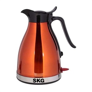 【当当自营】 SKG 炫彩电热水壶 S1507 枫叶红