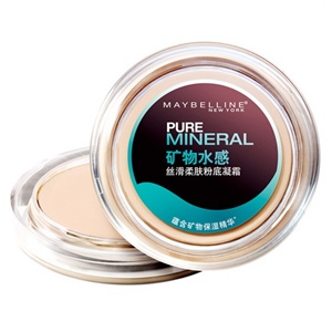 MAYBELLINE美宝莲 矿物水感丝滑柔肤粉底凝霜N01