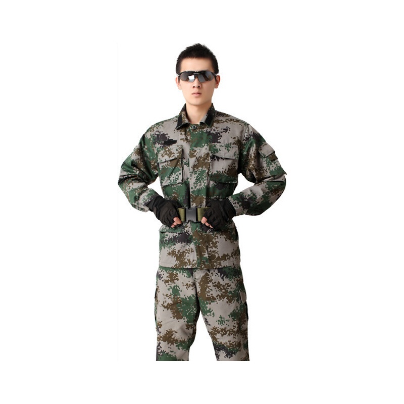 【07式陆军夏多功能迷彩作训服装林地丛林数