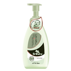 布朗天使婴儿洗沐二合一【小黄瓜】500ml