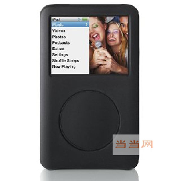 贝尔金 iPod classic（80G黑色）硅胶套-送贴膜