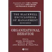 Blackwell管理百科全书：组织行为 Organizational Behavior