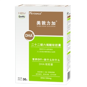 优生妈咪 DHA软胶囊宝宝混合油255mg*30粒/盒