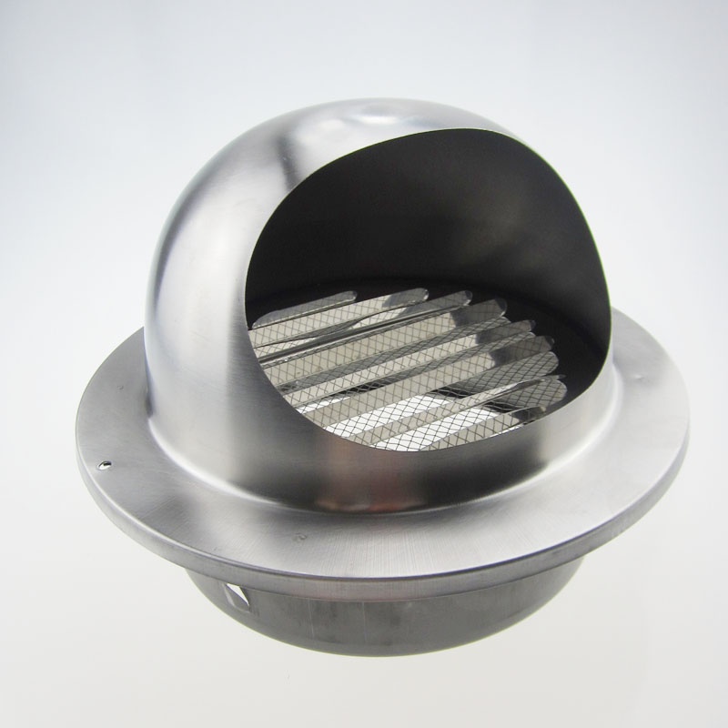 【不锈钢特厚外气口 卫生间排气出风口 外墙风