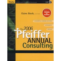 THE 2006 PFEIFFER ANNUAL CONSULTING 2006Pfeiffer手册：顾问