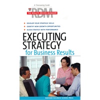 Executing Strategy for Business Results (Results-Driven Manager) 执行力带来商业效果
