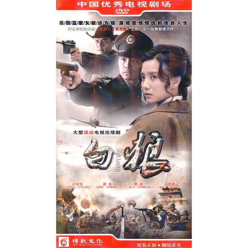 大型谍战电视连续剧白狼6dvd