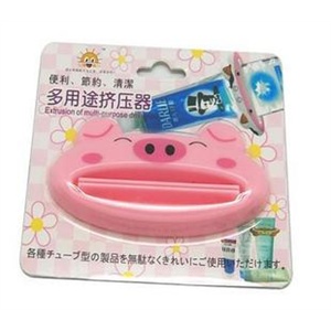卡通多用途挤压器-粉猪