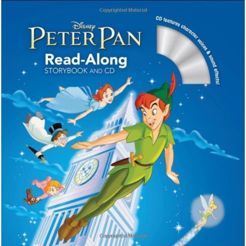 英文原版儿童有声读物彼得潘peterpanreadalongstorybook