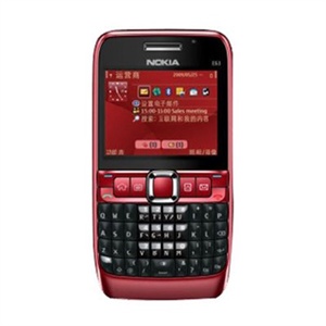 【当当销售配送】诺基亚Nokia手机 E63红色(此商品仅支持北京、上海、广州、深圳货到付款，其他城市和地区仅限网上支付)