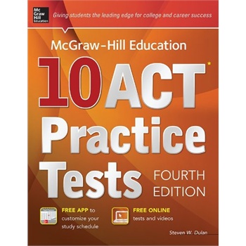 McGraw-Hill Education 10 ACT Practice Tests 