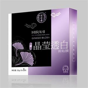 同仁堂 珍珠晶莹透白面贴膜20g/片*5片