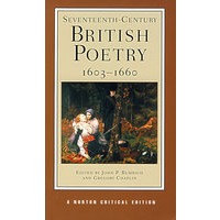 十七世纪英国诗歌 1603-1660(诺顿英国文学评论系列) Seventeenth-Century British Poetry 1603-1660