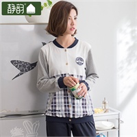 静韵情侣<em>睡衣2015秋冬</em>新款 <em>女式睡衣</em>春秋长袖