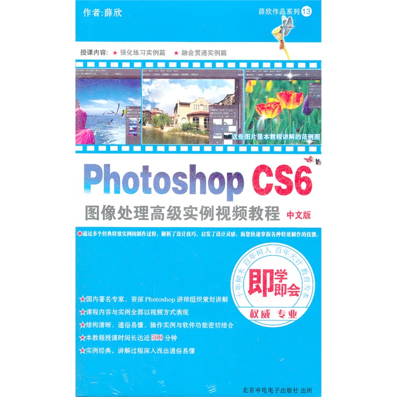 Photoshop CS6图像处理高级实例视频教程 (中