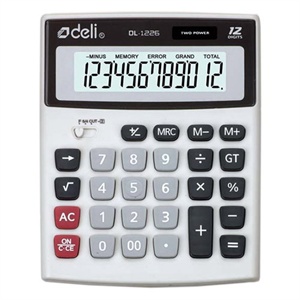【当当自营】 Deli 得力 1226 通用型桌面计算器