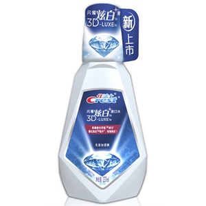 佳洁士 闪耀炫白漱口水237ml