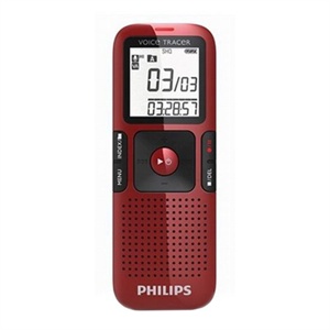 【当当自营】 PHILIPS 飞利浦 LFH0648 录音笔 波尔多红色 4G