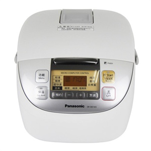 [当当销售配送]Panasonic松下 电饭煲SR-DE103（白色）