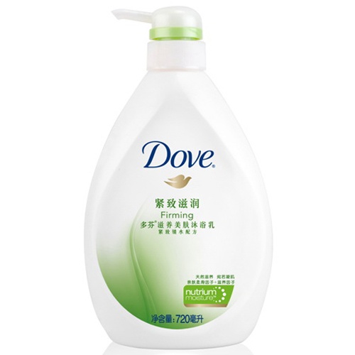 Dove多芬紧致滋润滋养美肤沐浴乳720ml（原活紧肤乳霜沐浴乳）