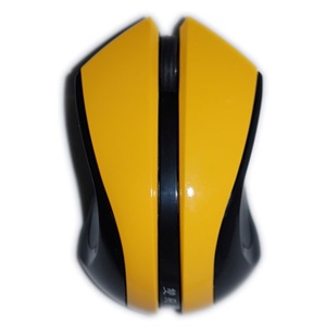 【当当销售配送】双飞燕 A4Tech G9-31O亮面行无线鼠标(桔黄色)