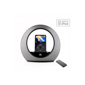 JBL Radial Micro（迷你版）无所不能 iPod基座遥控音箱（黑色）