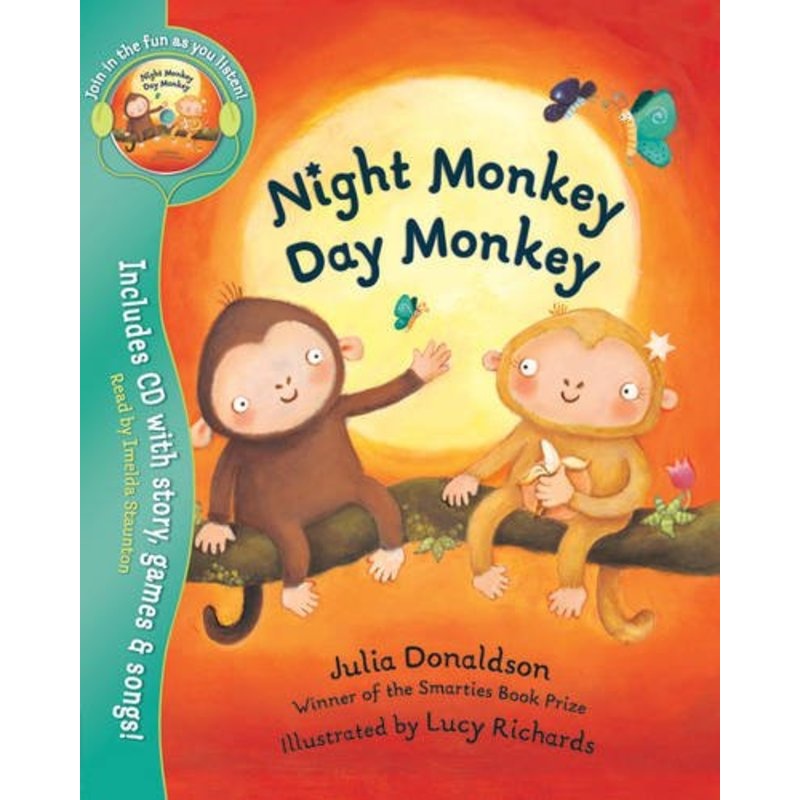 night monkey, day monkey book and cd