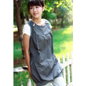 爱家 孕妇防辐射衣服W2 麻灰色XL码