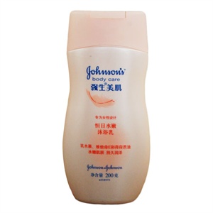 Johnson's强生 美肌恒日水嫩沐浴乳200ml