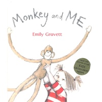 Monkey and Me (Booktrust Early Years Awards, Best Emerging Illustrator)《小猴子和我》(英国图书信托基金会最佳童书绘画奖 ISBN9780230015838)